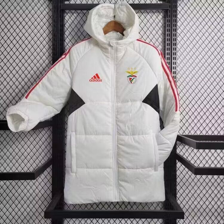 AAA Quality Benfica 23/24 Cotton Coat - White
